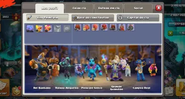 Conta Clash Of Clans Cv 15 Com 1950 Gemas E Praticamente Ful