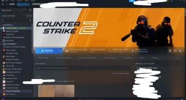 Counter-Strike 2 Prime Com Medalhas Raras E Antigas