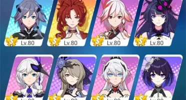 conta HONKAI IMPACT lvl 88