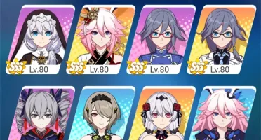 conta HONKAI IMPACT lvl 88