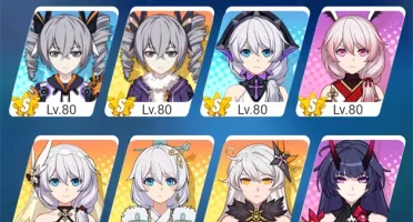 conta HONKAI IMPACT lvl 88