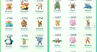 Conta de Pokémon GO