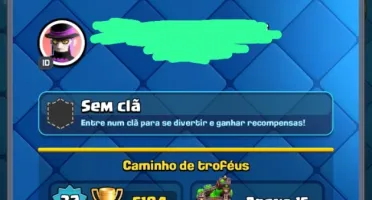Conta Clash Royale