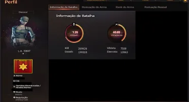 Conta CrossFire AL 28 Vips + Diversas MN