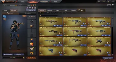 Conta CrossFire AL 28 Vips + Diversas MN