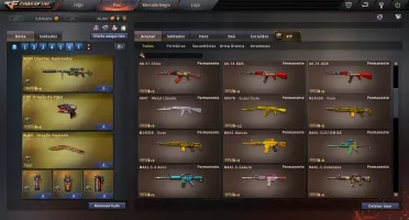 Conta CrossFire AL 28 Vips + Diversas MN