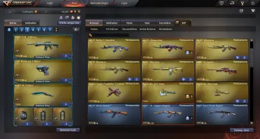Conta CrossFire AL 28 Vips + Diversas MN