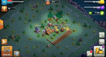 Clash of Clans CV9 7400 Gemas