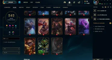 Conta Diamante, com 5 anos de game...