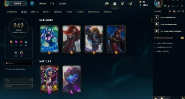 Conta Diamante, com 5 anos de game...