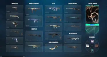 Conta Valorant Nivel 28, Com skin de faca vandal e ghost
