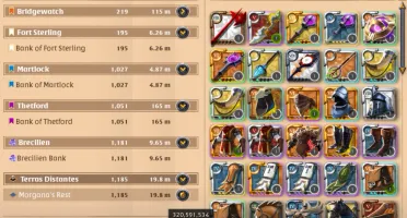 Conta do Albion só logar e se divertir