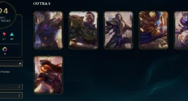 conta league of legends dono unico !