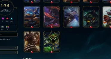 conta league of legends dono unico !