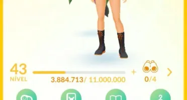 CONTA POKÉMON GO LV43