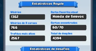 Arena 8 Com 3 Lendarias