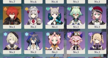 Genshim Impact (AR10): Ganyu+Skin+Zhongli+Arco de Amos+5⭐