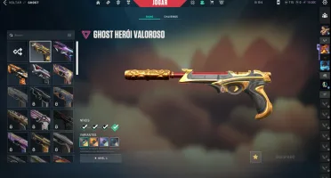 Conta Unico Dono, Ouro 1 E Muitas Skins Pra Sair Hoje