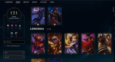 Conta de League of Legends