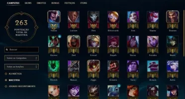 Conta de League of Legends