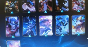 conta LOL nível 105 76 skins