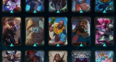 Conta lol com vários conteúdos