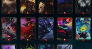 Conta lol com vários conteúdos
