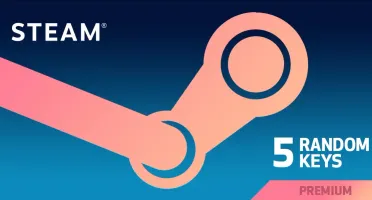 5x Premium Random Keys Steam