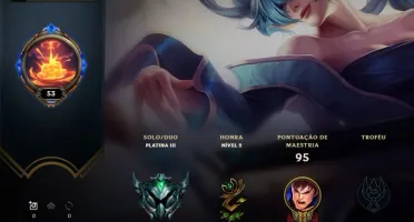 Conta de lol Platina 3
