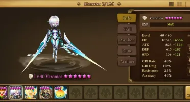 Verônica LD nat5 Summoners war