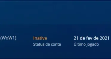 VENDO CONTA WOW SHADOWLANDS HEROIC SERVIDOR AZRALON