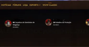 VENDO CONTA WOW SHADOWLANDS HEROIC SERVIDOR AZRALON