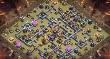 Recém cv16 clash of clans