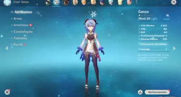 Venti Ganyu Espada 5☆ AR 26