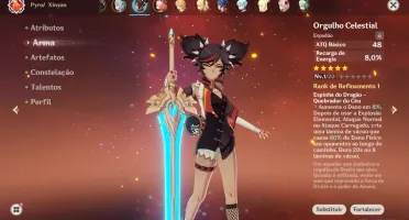 Venti Ganyu Espada 5☆ AR 26