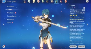 Venti Ganyu Espada 5☆ AR 26