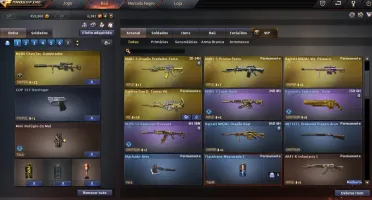 CONTA CROSSFIRE AL 7 VIPS + BARRET ANJO ROLETA VIP LENDA