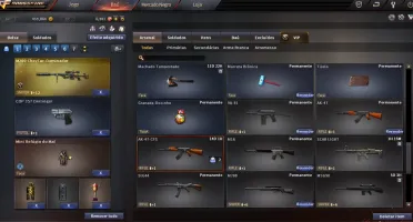 CONTA CROSSFIRE AL 7 VIPS + BARRET ANJO ROLETA VIP LENDA