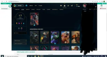 Conta lol MMR alto