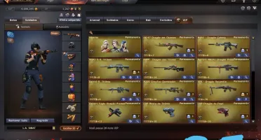 Conta CrossFire AL 28 Vips +80 Mn's La SWAT