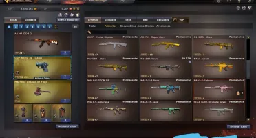 Conta CrossFire AL 28 Vips +80 Mn's La SWAT