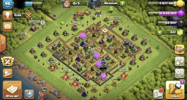 Conta Clash of clans 98XP, 822 Gemas!!!