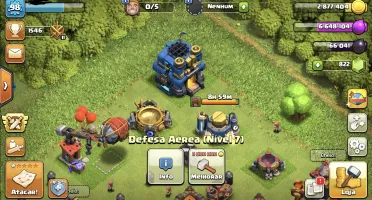 Conta Clash of clans 98XP, 822 Gemas!!!