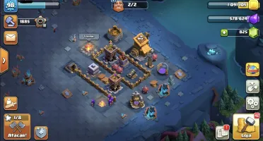Conta Clash of clans 98XP, 822 Gemas!!!