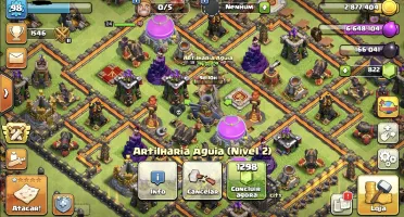Conta Clash of clans 98XP, 822 Gemas!!!