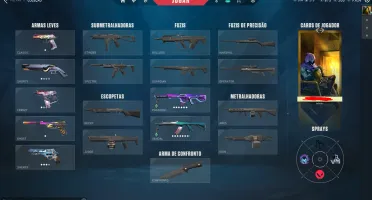 conta Ascendente EP6 (unranked agora) + skins phantom/vandal
