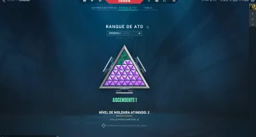 conta Ascendente EP6 (unranked agora) + skins phantom/vandal