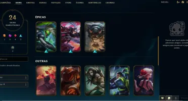 Ouro IV, 113 Campeões, 53 Baús, 1 Ultimate e 4 Lendárias