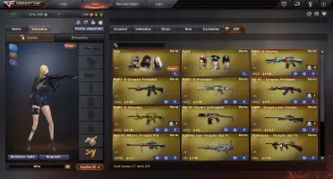 Conta Crossfire AL Com 17 Vips