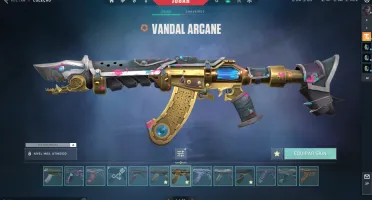 Conta VALORANT, skins raras, diamante 2